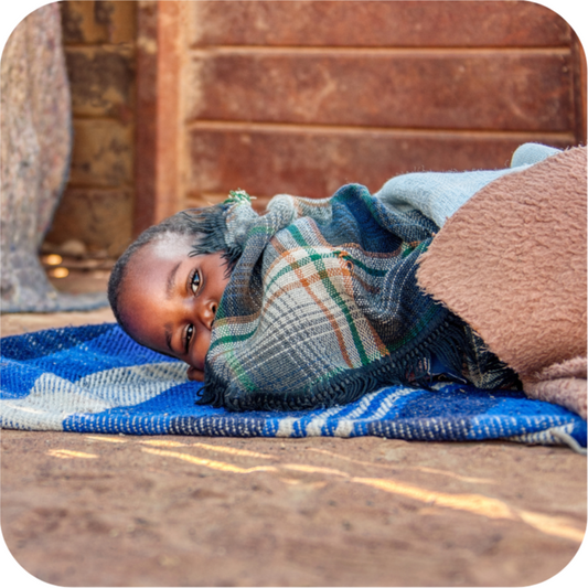 Warm Blankets for 50 Children